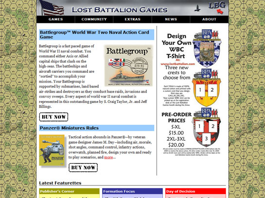 Lost Battalion Games